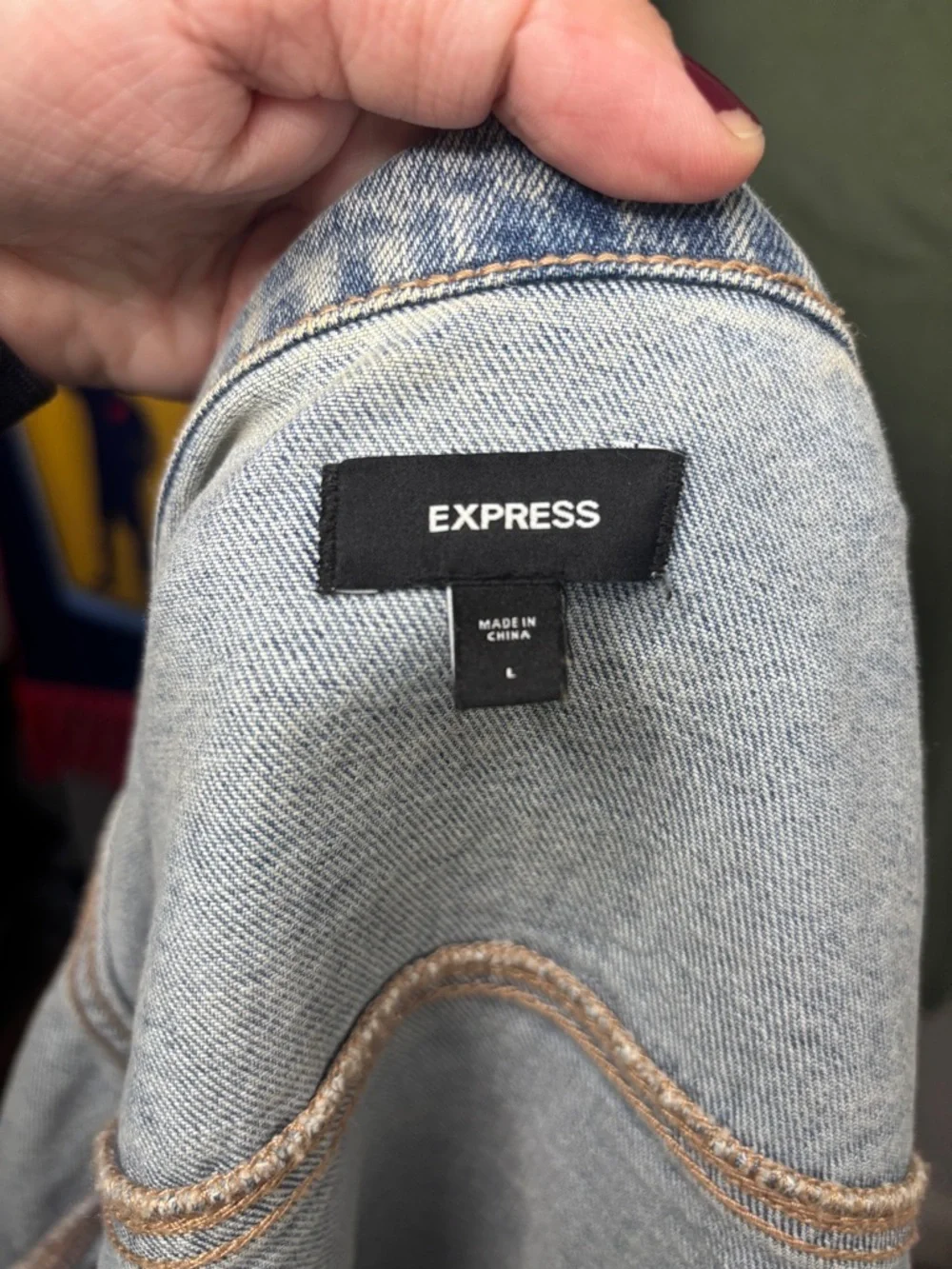 Express Jean Jacket - Picture 5 of 5